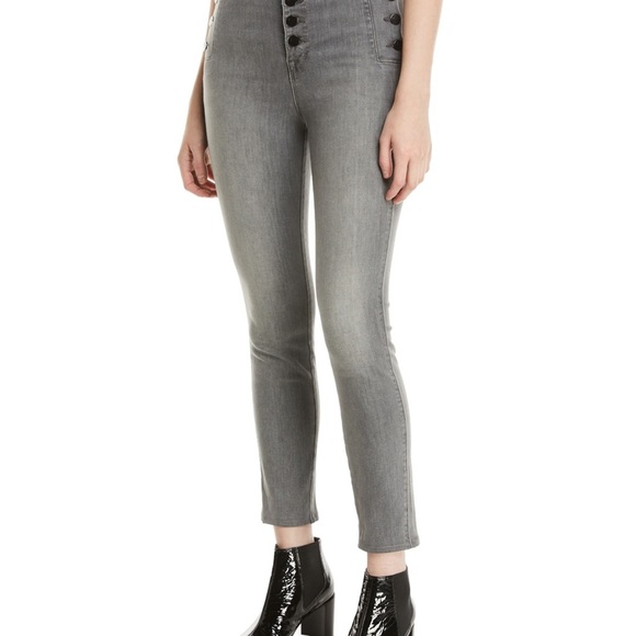 NWT J Brand Natasha Obsucra Sky High Super Skinny Denim Jeans Ankle Crop 26 - Picture 4 of 14